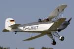 Private, D-EWUT, Buecker, 131 Jungmann, 06.09.2009, EDST, Hahnweide, Germany     