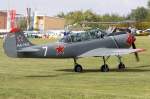 Private, HA-HUC, Yakovlev, Yak-52, 06.09.2009, EDST, Hahnweide, Germany     