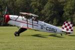 Private, G-CDRU, Buecker, B-131E Jungmann, 06.09.2013, EDST, Hahnweide, Germany         
