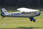 Private, D-EHCF, Piper, L-18C Super Cub, 06.09.2013, EDST, Hahnweide, Germany           