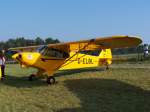 D-ELBL, Piper PA-18 auf dem Oldtimer Fliegertreffen Hahnweide, 04.09.2005