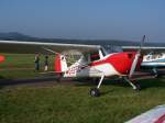 D-EFEC, Cessna 140 auf dem Oldtimer Fliegertreffen Hahnweide, 04.09.2005