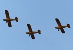 Piper Pa 18-150, D-EIBL, D-EUBL & D-ELBL, Kirchheim/Teck-Hahnweide (EDST), 10.9.2016