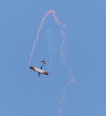 Vogt Lo 100, D-5793 beim Turn über der Hahnweide (EDST) am 10.9.2016