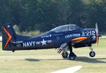 North American T-28B Trojan, N343NA, Kirchheim/Teck-Hahnweide (EDST), 10.9.2016