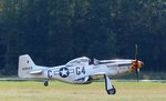 North American P-51D Mustang, F-AZSB, Kirchheim/Teck-Hahnweide (EDST), 10.9.2016