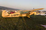 Private, D-EBFB, Piper, L-18C Super Cub, 10.09.2016, EDST, Hahnweide, Germany         
