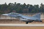Landung, Saab JAS-39 Gripen,827 Schweden/ETSI/Manching/Germany
