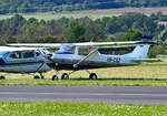Cessna F 150 H - HB-CSZ aus der Schweiz in EDRK - 08.09.2021