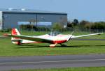 Rotax-Falke D-Kxxx am Flugplatz Koblenz-Winningen - 17.09.2014