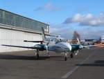 Geofly, Piper PA-31 Navajo Chieftain OY-CKR @ Magdeburg-City Airport (EDBM)/ 30.Nov.2019