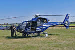 EC 120 B, D-HARE in Müggenhausen, Schulhubschrauber der Bundespolizei aus Bonn-Hangelar - 02.09.2018