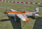 Modellflugzeug Zivko Edge 540 am UL-Flugplatz Weilerswist - 24.08.2019