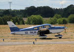 Private Piper PA-28-181 Archer III, SE-MLM, Flugplatz Strausberg, 01.07.2018