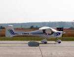 UL-Flugzeug Allegro 2000 D-MUGL am 20.09.2009 auf dem Flugplatz Strausberg