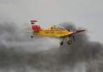 Gehling Flugtechnik PZL-106 AR  Kruk  D-FOAB whrend des Flugprogramms auf dem Flugplatzfest in Strausberg am 08.05.2010