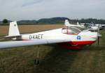 Privat, D-KAET, Scheibe, SF-25 C Falke, 23.08.2013, EDMT, Tannheim (Tannkosh '13), Germany 