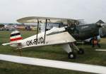 Privat, D-MRUD (OK-RUD), FK-Leichtflugzeuge, FK-131 Jungmann, 24.08.2013, EDMT, Tannheim (Tannkosh '13), Germany 