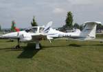 Privat, G-LULV, Diamond, DA-42 Twin Star, 23.08.2013, EDMT, Tannheim (Tannkosh '13), Germany