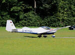 Private Scheibe SF-25C, D-KYGL, Flugplatz Unterw�ssen, 13.08.2021