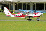 Private Evektor EV-97 Eurostar, D-MYUW, Flugplatz Unterwssen, 13.08.2021