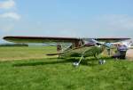 Cessna 140, NC1872V, am Flugplatz Wershofen - 07.09.2014