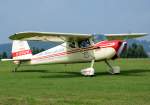 Cessna 140, D-EWUW (vormals N89831) am Flugplatz Wershofen - 07.09.2014
