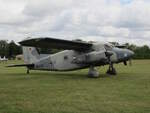 Dornier Do-28 Skyservant D-IRES auf dem Flugplatz Zwickau (EDBI) am 23.08.2026.