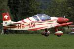Private, HB-YAV, Brugger, MB-2 Colibri, 22.08.2009, Kestenholz, Switzerland 