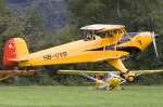Private, HB-UVB, Buecker, 131B Jungmann, 22.08.2009, Kestenholz, Switzerland     
