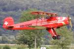 Private, HB-UVU, Buecker, 131B Jungmann, 22.08.2009, Kestenholz, Switzerland     