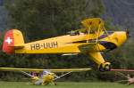 Private, HB-UUH, Buecker, 131B Jungmann, 22.08.2009, Kestenholz, Switzerland     