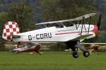 Private, G-CDRU, Buecker, 131E Jungmann, 22.08.2009, Kestenholz, Switzerland     