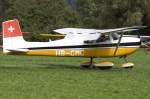 Private, HB-CMC, Cessna, 175 Skylark, 22.08.2009, Kestenholz, Switzerland     