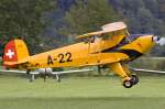 Private, HB-UUM, Buecker, 131B Jungmann, 22.08.2009, Kestenholz, Switzerland     
