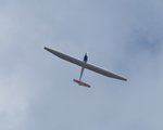 Pilatus B4, G-DCVG beim Kunstflug über Gera (EDAJ) am 20.8.2016