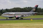 Royal Jordanian Cargo A-310F JY-AGQ beim Backtrack auf 21 in MST / EHBK / Maastricht am 04.06.2014