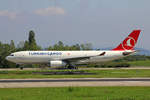 Turkish Cargo, TC-JCI, Airbus A330-243F, msn: 1442,  Kervan , 24.August 2019, BSL Basel-Mülhausen, Switzerland.
