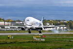 F-GXLI , Airbus Transport International , Airbus A330-743L Beluga XL , Hamburg-Finkenwerder , 21.10.2025 ,