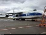 Eine Antonow An-124 der Volga-Dnepr Airlines (Reg.-Nr.