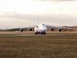 ADB An-124 UR-82029 nach der Landung auf 09 in GKE / ETNG / Geilenkirchen am 03.12.2007
