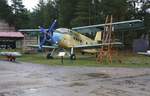 Luftfahrtmuseum Finowfurt - An-2 DM-SKO (unvollständiges Flugzeug) - 15.07.2020 - leider ein Regentag.