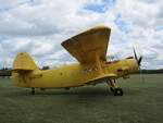 Antonow AN-2 D-FJJF auf dem Flugplatz Zwickau (EDBI) am 23.08.2026.