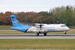 Zimex Aviation, HB-ALL, ATR-72-202F, msn: 411, 03.September 2018, BSL Basel-Mülhausen, Switzerland.
