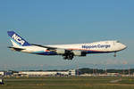 Nippon Cargo Airlines, JA14KZ, Boeing 747-8KZF, msn: 37394/1469, 28.September 2020, MXP Milano-Malpensa, Italy.