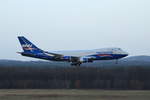Boeing 747-400, 4K-SW008, Silkway, Köln-Bonn 23.2.21