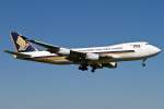 Landung B747/Singapore Airines Cargo/Schiphol/Amsterdam/AMS/4.06.2010