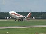 Kalitta Air; N701CK; Boeing 747-259B(SF). Flughafen Dsseldorf. 31.08.2010.