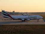 Emirates SkyCargo (TNT); OO-THD; Boeing 747-4HA(ER/F).