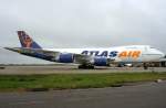 Atlas B747-200F N524MC steht abgestellt in MST / EHBK / Maastricht am 11.06.2009